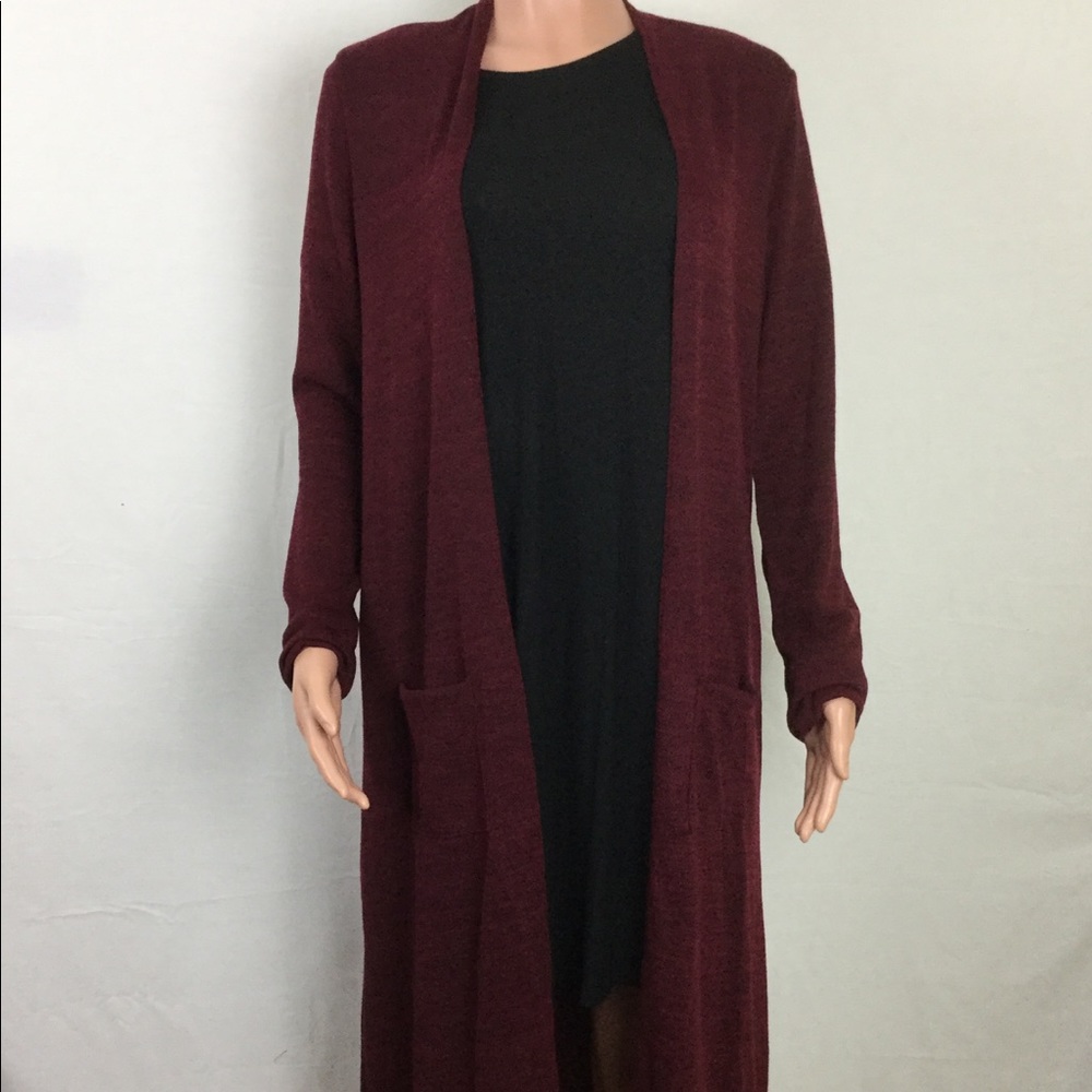 Agnes & Dora burgandy duster